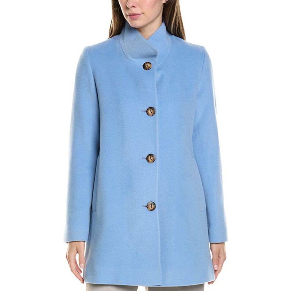 Fleurette Womens Short Wool Jacket - Picture 3 of 4
